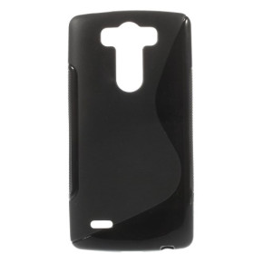 Силиконов гръб ТПУ S-Case за LG G3 mini D722 / LG G3 S / LG G3 Beat черен